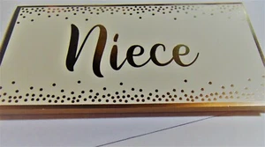 Money/Gift Card/Voucher Wallet Greetings Card......A Gift For Niece - Afbeelding 1 van 3