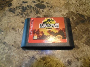 Jurassic Park Sega Genesis  Works Great! Authentic! - Picture 1 of 2