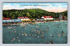 Johnstown PA-Pennsylvania, Ideal Park Bathing Pool, Amusements, Vintage Postcard