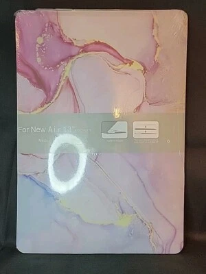 Hard Cover Case for Mac Book Pro 16 inch A2141 Pink Marble - Free Shipping - Image 1 of 4