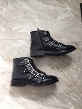 mossimo black combat boots