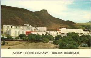 Vintage 1960er Goldene, Colorado Postkarte "ADOLPH COORS COMPANY" Brauerei Ansicht - Bild 1 von 2