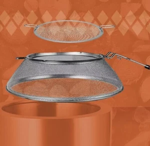 HotShot Accessory Fits 19.5” Stainless Steel Mesh Screen Low Smoke Fire Pit - Picture 1 of 4