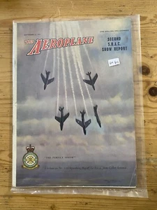 The Aeroplane Magazine Vintage Britain's Aircraft Industry 1957 - Picture 1 of 2