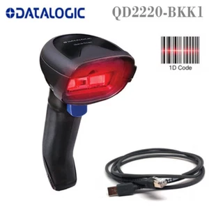 Datalogic QuickScan I 2200 QD2220-BKK1 Handheld 1D Imager Barcode Scanner Reader - Picture 1 of 11