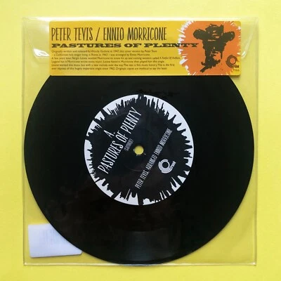 Peter Tevis / Ennio Morricone - Pastures of Plenty -  7” Vinyl  - TRUNK RECORDS - Image 1 of 4