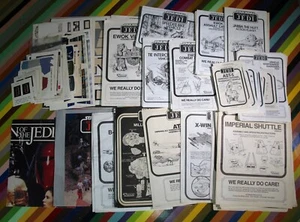 vtg 1980s ROTJ Star Wars ephemera - toy instruction manuals, stickers, insert - Picture 1 of 170