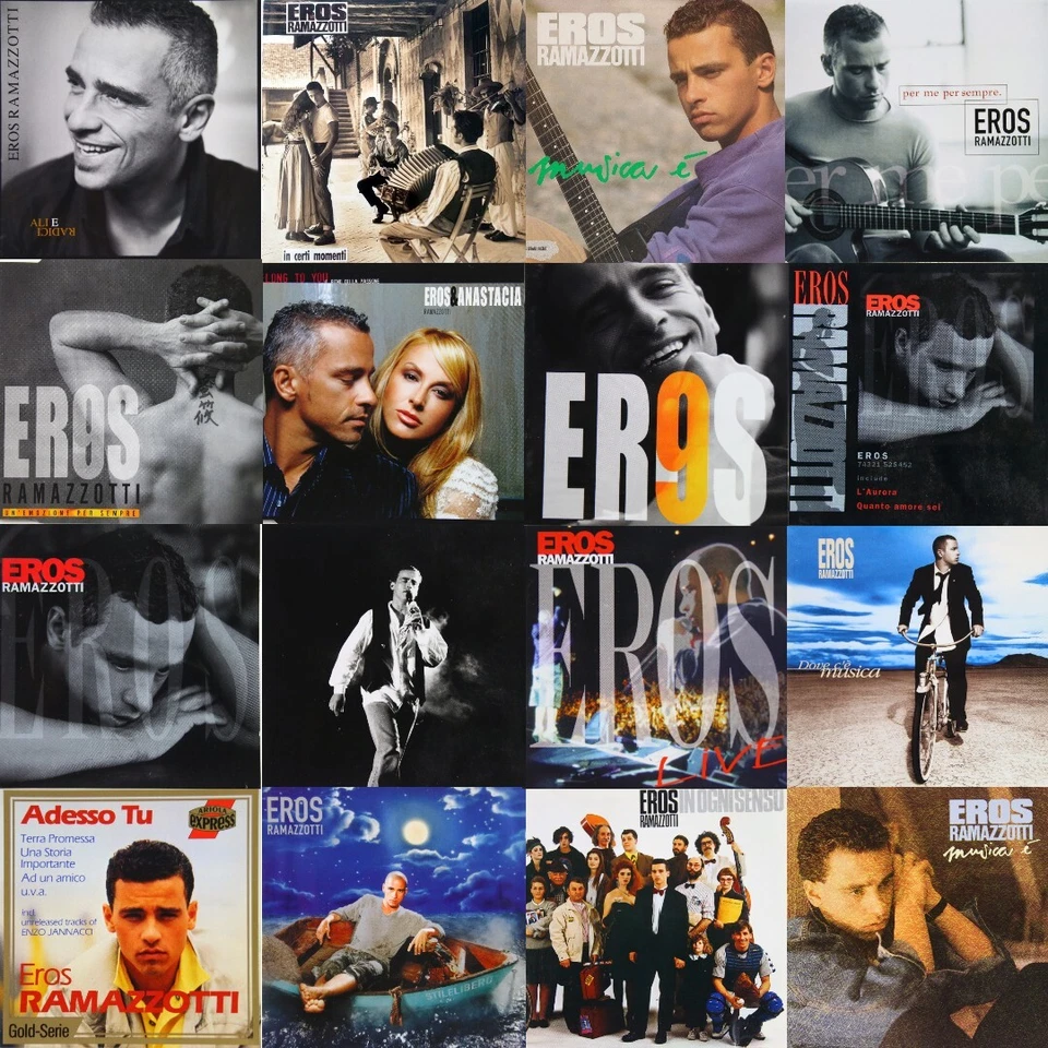 Music Songs Musik Cd Album Maxi das Beste von Eros Ramazotti Sammlung Auswahl - Bild 1 von 1