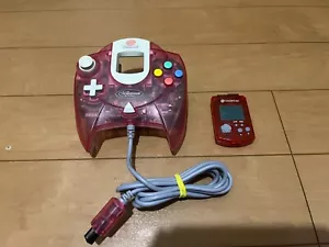 Mando Sega DreamCast HKT-7700 Millennium Passion color rosa y memoria visual - Imagen 1 de 8