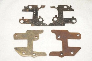 Alfa Romeo GIULIA GTV/1750/2000 GTV DOOR LOCK CAPTIVE PLATES, RIGHT+LEFT, USED - Picture 1 of 1