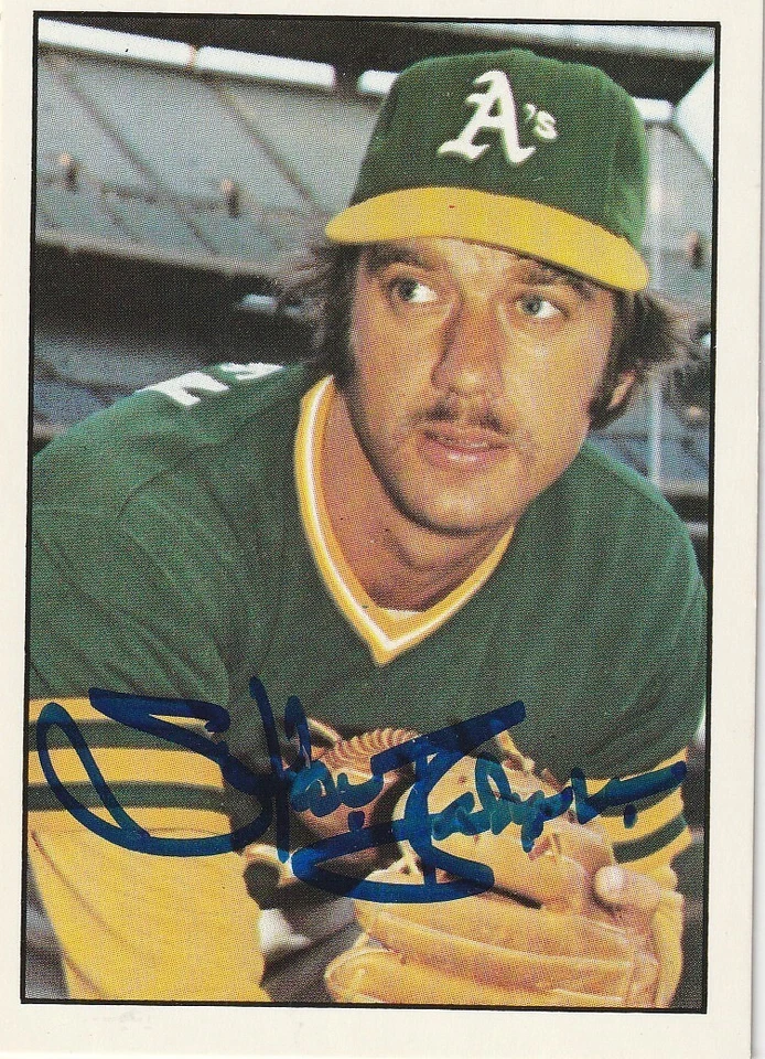STAN BAHNSEN  OAKLAND A'S  SIGNED 1975 SSPC CARD #486 - Image 1 of 1