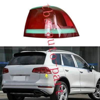 Nuevo Para Volkswagen Touareg 2015-17 Luz Trasera Derecha Lente Cubierta Reemplazar Foto 1 de 4