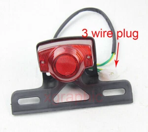 Plastics 12V Rear Tail Light Bracket For Honda Monkey Z50 Z50R Z50J Z50A Gorilla - Picture 1 of 5