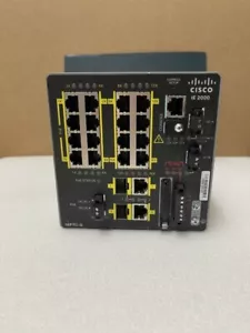 Conmutador de red industrial Fast Ethernet administrado Cisco IE-2000-16PTC-G-E - Imagen 1 de 8