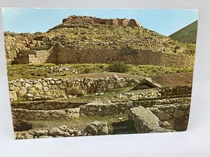 Postcard view of the Mycenaegn Acropol's from SW, Greece - Picture 1 of 11