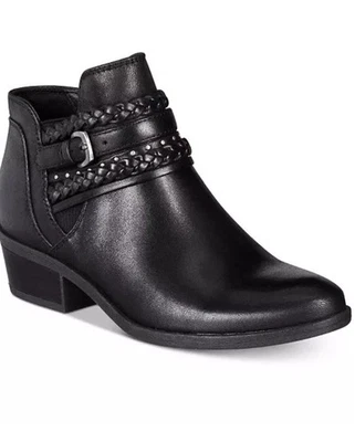 Baretraps Giles черный ботильоны блок каблук женщин США размер 8 Western - Изображение 1 из 4