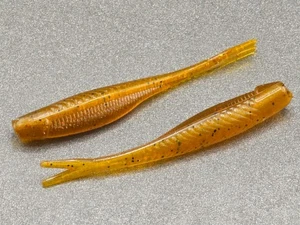 (20)-2" Tracer Shad "Golden Mayfly" Crappie Panfish Jig Grub Shad - Imagen 1 de 1