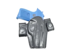 OWB Snap-On Leather Open Top Holster Compatible w/ Walther PPK/S - Picture 1 of 4