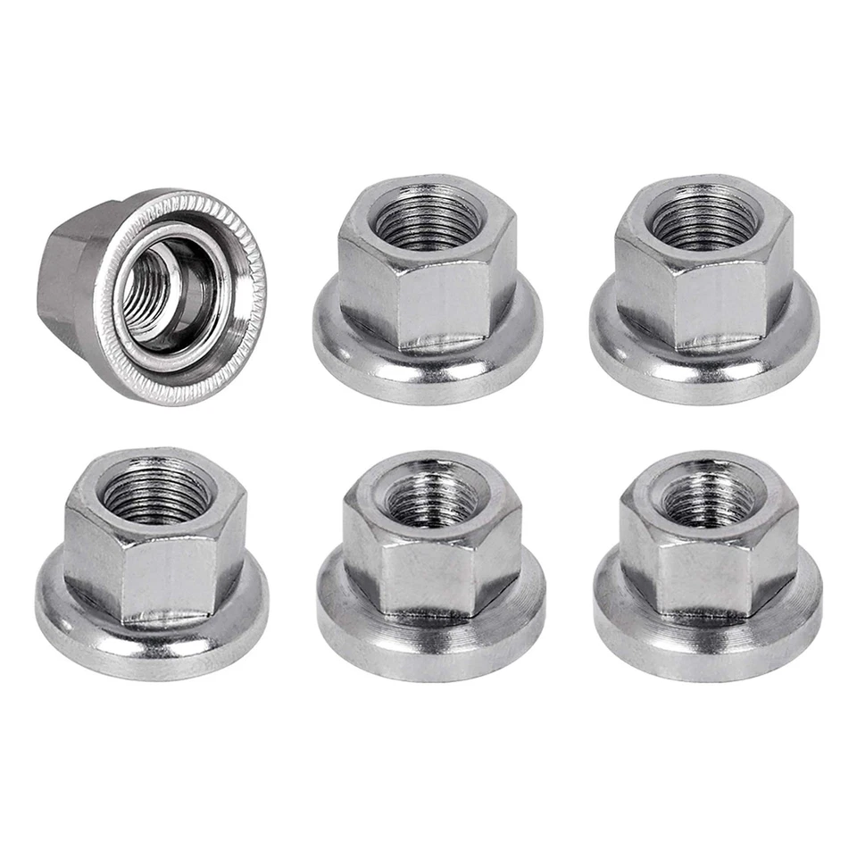 POFET 6 dadi di ricambio per ruota dell'asse M10, dadi per ruota della (I0N) - Immagine 1 di 1