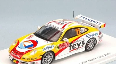 1:43 Spark PORSCHE 911 997 Rgt #22 3Rd Rally Montecarlo 2015 Duez Vyncke S4517 M - Immagine 1 di 2