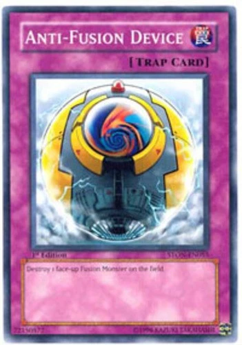 Anti-Fusion Device - STON-EN055 - Common - Unlimited Edition - Damaged - Image 1 of 1