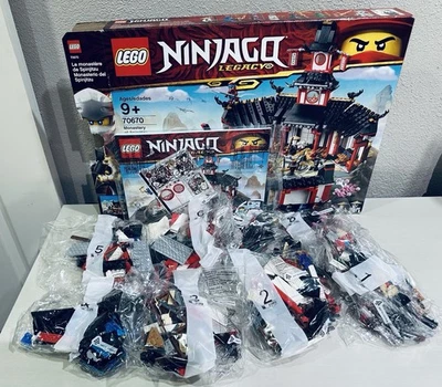 LEGO 70670 NINJAGO: Monastery of Spinjitzu Toy Brick Set NEW SEALED bags - Image 1 of 4