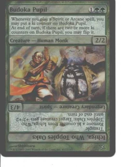 Budoka Pupil - Medium Play MTG Betrayers of Kamigawa - Image 1 of 1