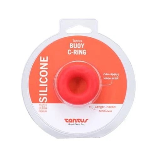 Tantus Buoy C-Ring Small Red Foto 1 de 1