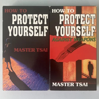 Master Tsai How to Protect Yourself & Protect Yourself Against Weapons VHS 1995 - Image 1 of 4