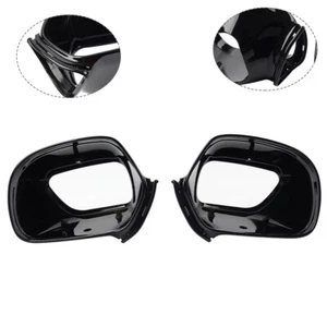 Rear View Side Mirror Housing Case Cover Black For Honda GL1800 GOLDWING 2001-11 - Picture 1 of 11