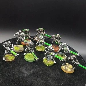 Well Painted Warhammer 40k OOP necron Warriors ×10 lot #6 games workshop - Picture 1 of 3