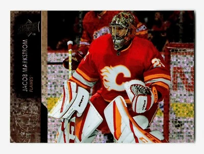 2021-22 Upper Deck Jacob Markstrom Speckled Rainbow Foil #279 Calgary Flames - Image 1 of 2