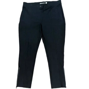BetaBrand abito a matita gamba skinny pantaloni yoga caviglie con cerniera nero taglia LP - Foto 1 di 8