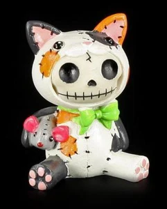 Furry Bones Figur - Calico Mao Mao - Furrybones Deko Figur lustig Gothic Skelett - Bild 1 von 5