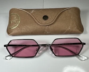 NEW Sunglasses Ray-Ban YEVI RB3728 004/84 Gunmetal - Pink 58-18-145 - Picture 1 of 11