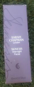 Sarah Chapman Skinesis Overnight Facial Night Elixir 15ml Full Size New In Box