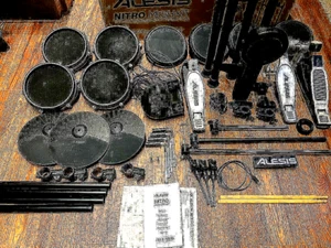 SNARE tom CYMBAL module KICK pedal CRASH ' ALESIS NITRO MESH DM7 DRUM KIT SPARES - Picture 1 of 73