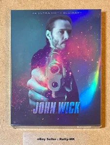 JOHN WICK - NOVA NOVAMEDIA EXCLUSIVE FULL SLIP 4K + BLU RAY - NEW & SEALED - Imagen 1 de 12