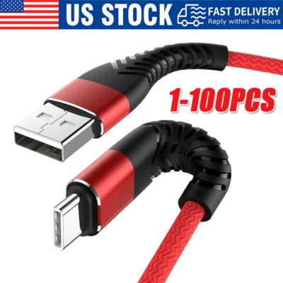 Lote de cable de datos de carga rápida USB C tipo C trenzado para iPhone 17 Pro Max 16 Foto 1 de 4