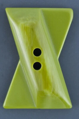 TOGGLE CLOTHING BUTTON - OLIVE GREEN - Image 1 of 2