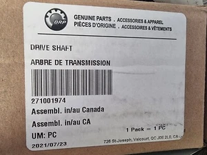 Eje de transmisión Seadoo RXT GTX 2018-2019 - Imagen 1 de 3