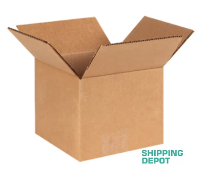 100 ~ 6x6x5 Cardboard Paper Box Mailing Packing Shipping Boxes Corrugated Carton - Image 1 of 3