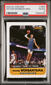 2023 SI Sports Illustrated For Kids 1053 Victor Wembanyama Rookie RC PSA 4 VG-EX