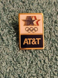 Olympics Pin 1984 Los Angeles LA Olympic Games AT&T - Picture 1 of 6