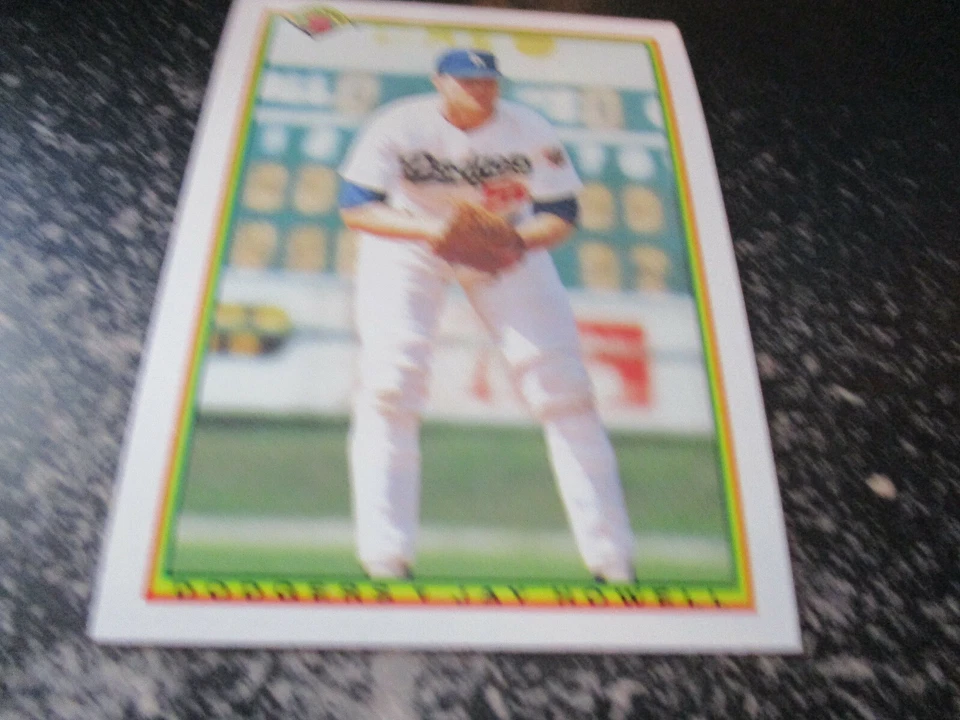 jay howell (los angeles dodgers -pitcher) 1990 bowman card #83 nr/mint condition - Image 1 of 1