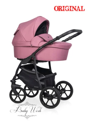 RIKO BASIC 2023 BABY KINDERWAGEN KINDERWAGEN 2in1 KINDERBETT + KINDERWAGEN
