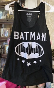 Ladies Black Batman Tank Top - Size XL (15/17) - Picture 1 of 3