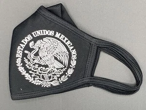 Gesichtsmaske Estado Unidos Mexicanos (waschbar) - Schwarz - Bild 1 von 2
