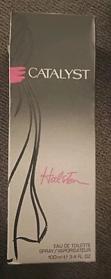 Nuevo en caja Perfume Edt Spray para Mujer Catalyst by Halston 3.4 OZ/100 ml SELLADO Foto 1 de 4