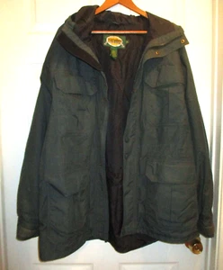 CABELAS~Mens Lined~Hooded Green Coat~Size XL~Pre-Owned - Picture 1 of 13